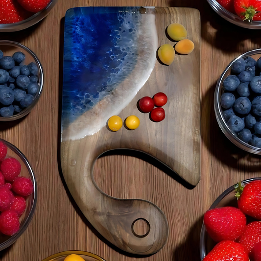 Handmade Wave Resin Board