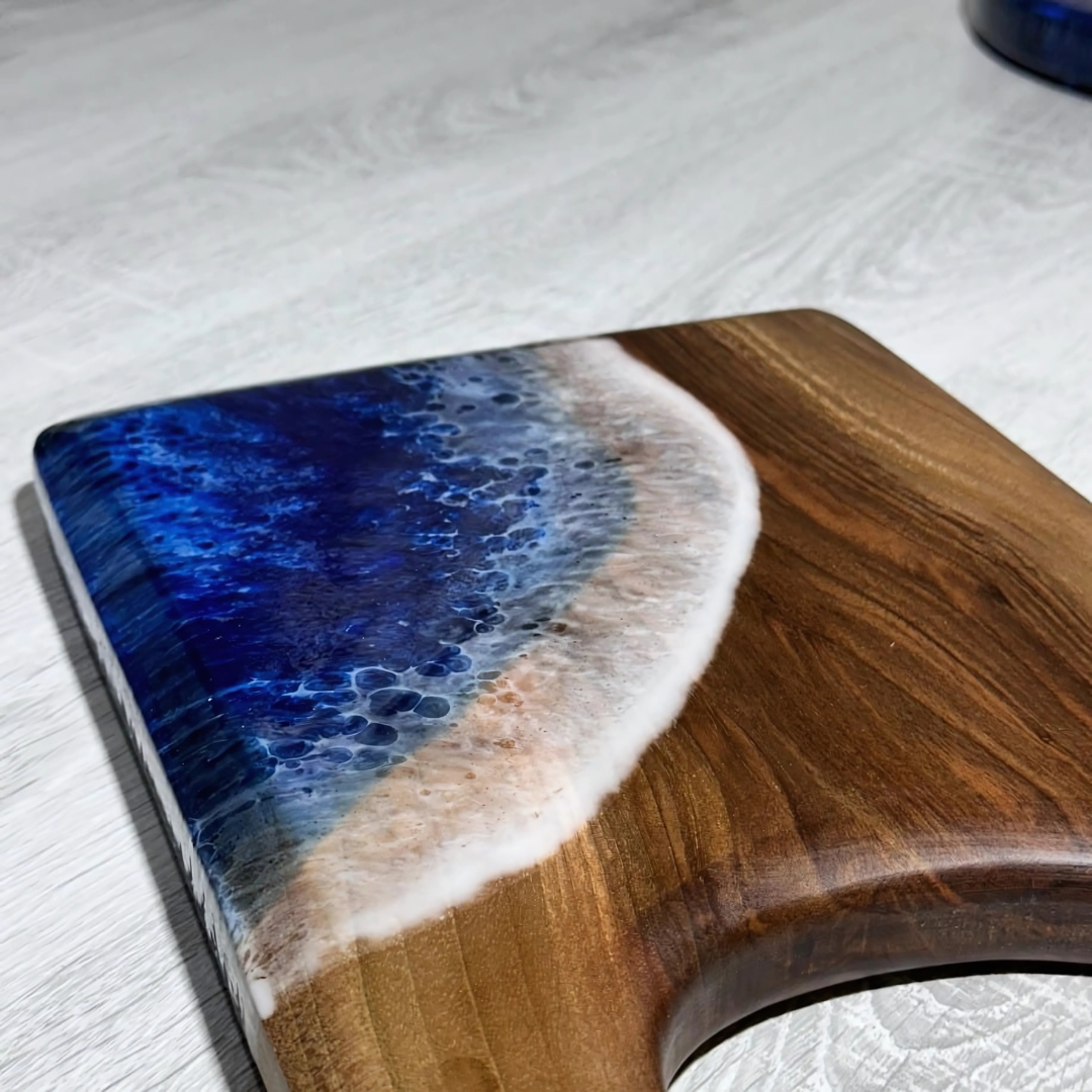 Handmade Wave Resin Board