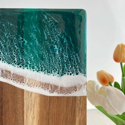 Handmade Rectangular Resin Board